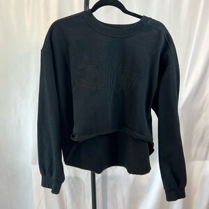 Wildfang cropped crewneck sweatshirt six XL